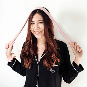 100% Pure Mulberry Silk Heatless Hair Curler