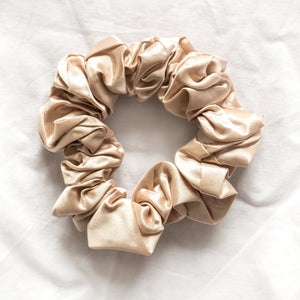 100% Pure Mulberry Silk Large Scrunchies