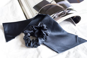 100% Pure Mulberry Silk Bunny Scrunchies - (more colours available)