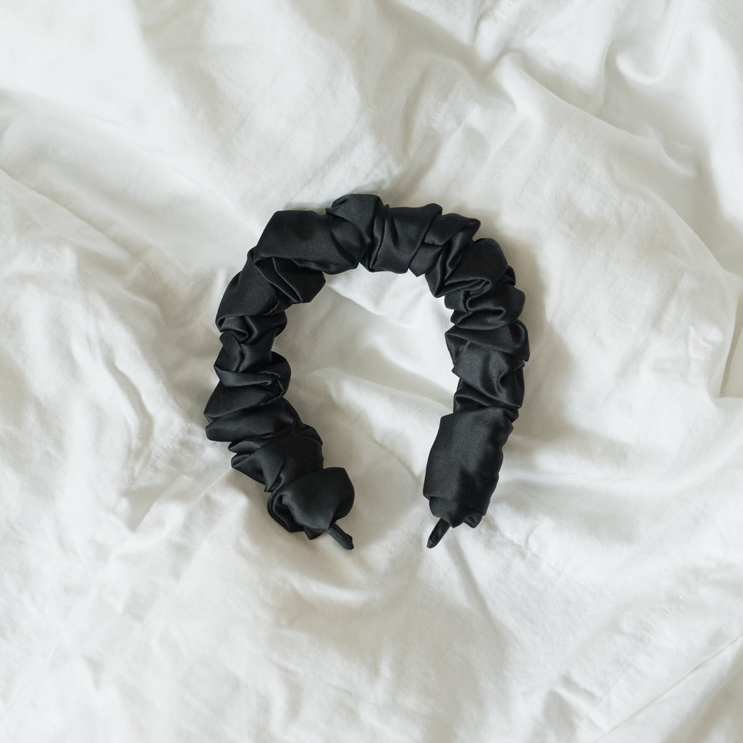 100% Pure Mulberry Silk Scrunchies Hairbands
