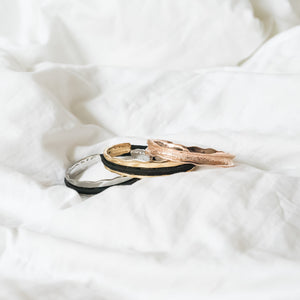 Crown Wee Bands 18k Rose Gold