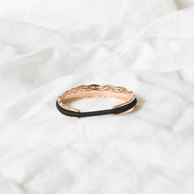 Load image into Gallery viewer, Crown Wee Bands 18k Rose Gold
