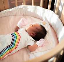 Load image into Gallery viewer, 100% Pure Mulberry Silk Baby Crib Sheets
