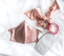 Load image into Gallery viewer, 100% Pure Mulberry Silk Face Mask Set - Pink Series
