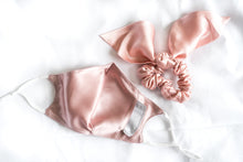 Load image into Gallery viewer, 100% Pure Mulberry Silk Face Mask Set - Pink Series
