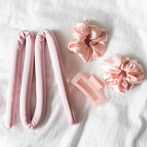 100% Pure Mulberry Silk Heatless Hair Curler