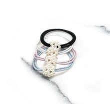 Load image into Gallery viewer, Pearls on Glitter Ties
