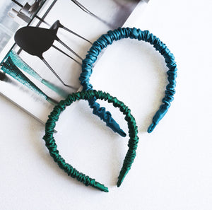 100% Pure Mulberry Silk Hairbands - Cool Collection