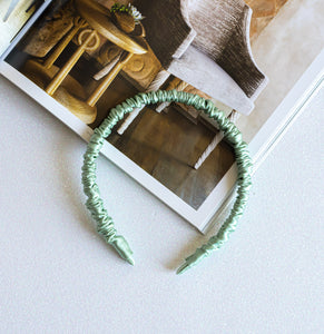 100% Pure Mulberry Silk Hairbands - Cool Collection