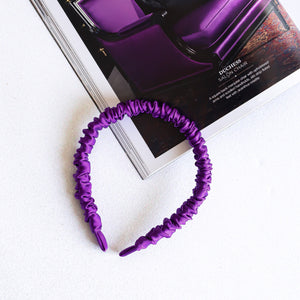 100% Pure Mulberry Silk Hairbands - Cool Collection