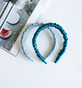 100% Pure Mulberry Silk Hairbands - Cool Collection