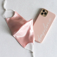 Load image into Gallery viewer, 100% Pure Mulberry Silk Face Mask Set - Pink Series
