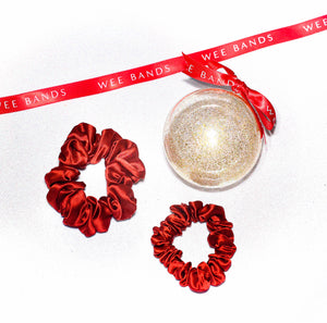 Large & Medium Silk Scrunchies Bauble Set (More Colours)