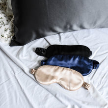 Load image into Gallery viewer, 100% Pure Silk Anti-Ageing Beauty Sleep Set - Charcoal
