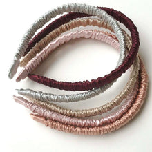 Load image into Gallery viewer, 100% Pure Mulberry Silk Hairbands - 2 sizes
