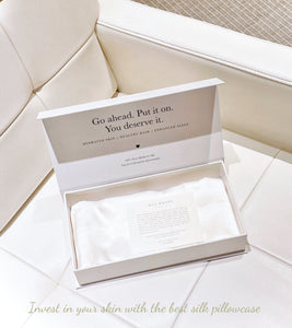 100% Pure Mulberry Silk Anti-Ageing Pillow (22 Momme)
