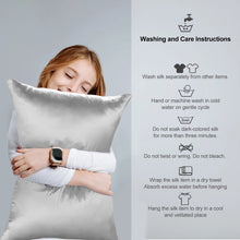 Load image into Gallery viewer, 100% Pure Silk Anti-Ageing Beauty Sleep Set - Silver
