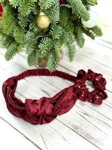 100% Pure Mulberry Silk Knot Headbands