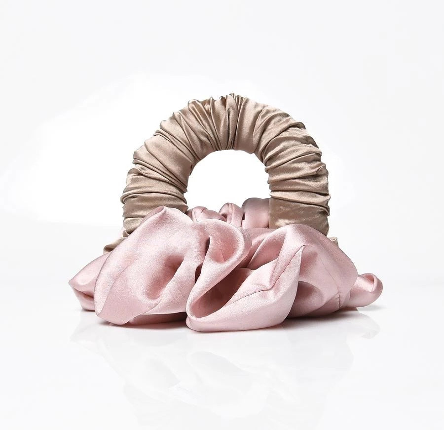 100% Mulberry Silk Multi Hair Curler Scrunchie