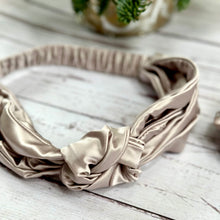 Load image into Gallery viewer, 100% Pure Mulberry Silk Knot Headbands
