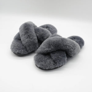 100% Australian Sheepskin Fur Slippers