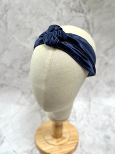 100% Pure Mulberry Silk Knot Headband Scrunchie Set
