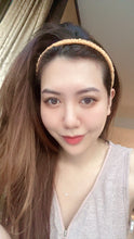 Load image into Gallery viewer, 100% Pure Mulberry Silk Hairbands - Apricot
