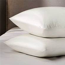 Load image into Gallery viewer, 100% Pure Silk Anti-Ageing Beauty Sleep Set - White
