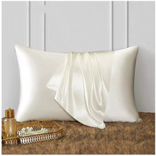Load image into Gallery viewer, 100% Pure Silk Anti-Ageing Beauty Sleep Set - White
