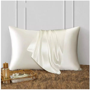 100% Pure Silk Anti-Ageing Beauty Sleep Set - White