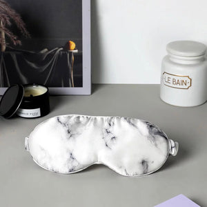 100% Pure Silk Anti-Ageing Marble Eye Mask