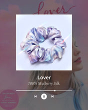 Load image into Gallery viewer, Luxe Pure Silk Hair Scrunchie - Lover
