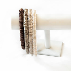 100% Pure Mulberry Silk Hairbands - Chocolate Collection