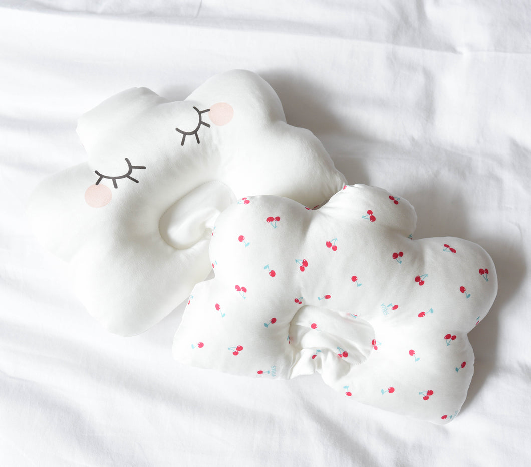 100% Pure Silk Baby Head Shaping Pillow - Reversible