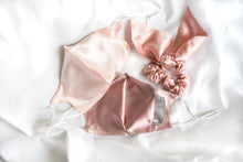 Load image into Gallery viewer, 100% Pure Mulberry Silk Face Mask Set - Pink Series
