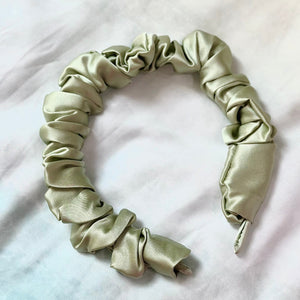 100% Pure Mulberry Silk Scrunchies Hairbands