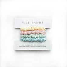 Load image into Gallery viewer, 100% Pure Mulberry Silk Hair Scrunchies - Candyfloss Collection
