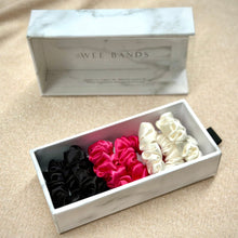 Load image into Gallery viewer, 100% Pure Mulberry Silk Hair Scrunchies - Baby Ties
