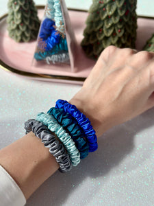 100% Pure Mulberry Silk Scrunchie Ornament Sets